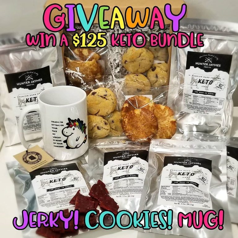 Yall ready for the best keto giveaway prize in the history of keto giveaway…