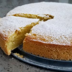 Keto Lemon Almond OLIVE OIL Cake Recipe