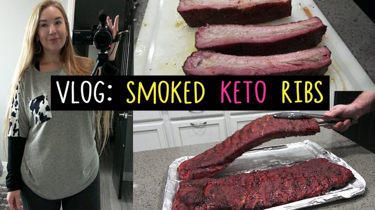 How to Make Smoked Keto BBQ Ribs on the Traeger – KETO COOKING VLOG