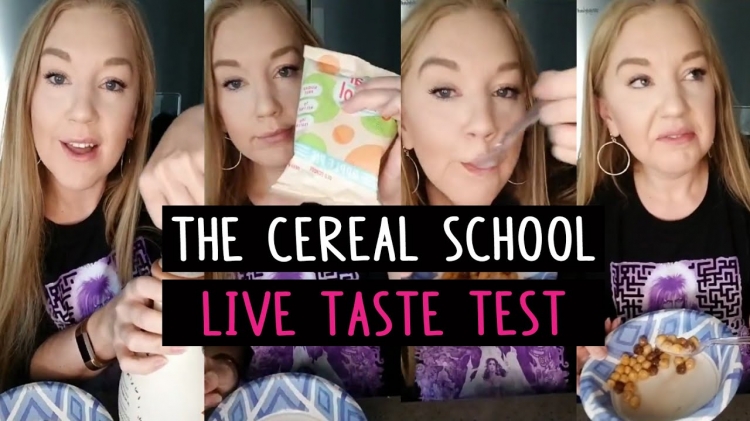 Honest CEREAL SCHOOL REVIEW – Taste Testing EVERY Flavor LIVE + KETO Q&A