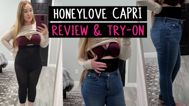 Honeylove Sculptwave Capri – Review & Try On – Best Shapewear for Extreme  Weightloss & Loose Skin