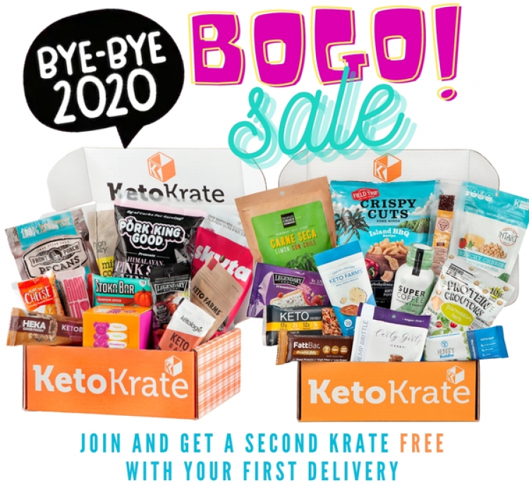 Keto Snack Delivery | KetoKrate | New Year BOGO – Keto Krate